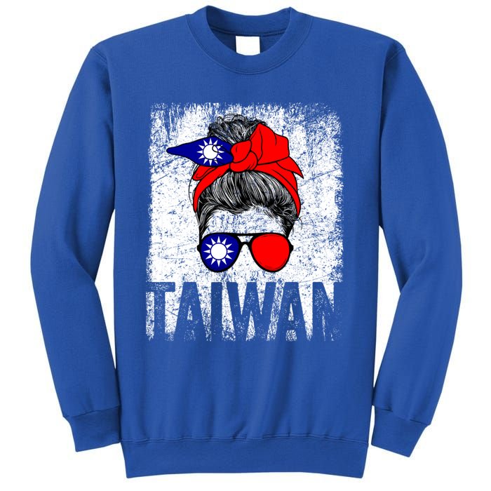 Taiwan Flag Taiwanese Retro Vintage Cute Meaningful Gift Sweatshirt