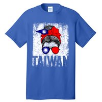 Taiwan Flag Taiwanese Retro Vintage Cute Meaningful Gift Tall T-Shirt