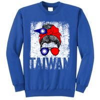 Taiwan Flag Taiwanese Retro Vintage Cute Meaningful Gift Tall Sweatshirt