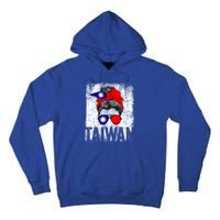 Taiwan Flag Taiwanese Retro Vintage Cute Meaningful Gift Tall Hoodie