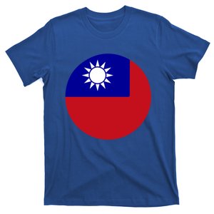 Taiwan Flag Taiwanese Pride Patriot White Sun Gift T-Shirt