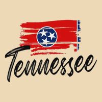 Tennessee Flag Tennessean Tennessee Flag State Pride Zip Tote Bag