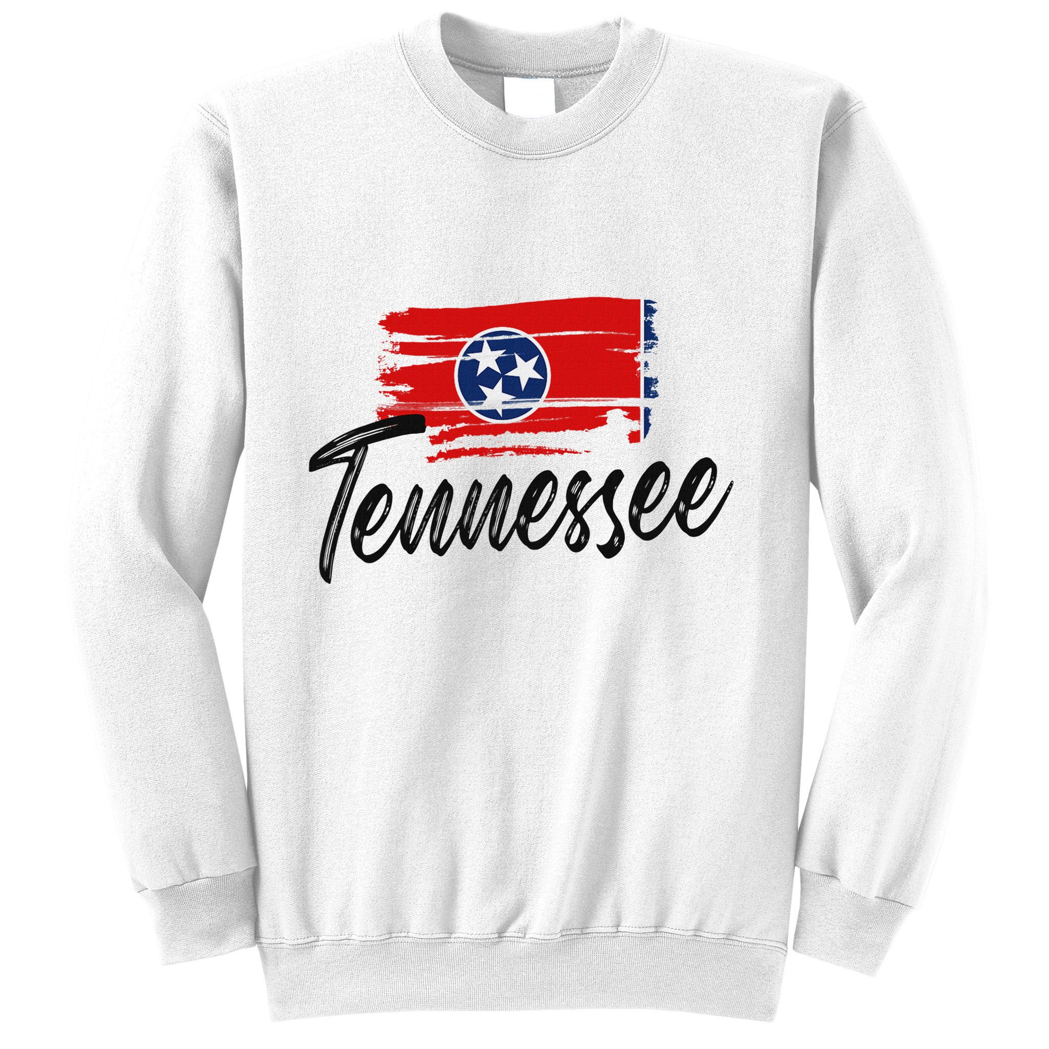 Tennessee Flag Tennessean Tennessee Flag State Pride Sweatshirt