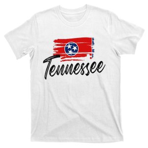 Tennessee Flag Tennessean Tennessee Flag State Pride T-Shirt