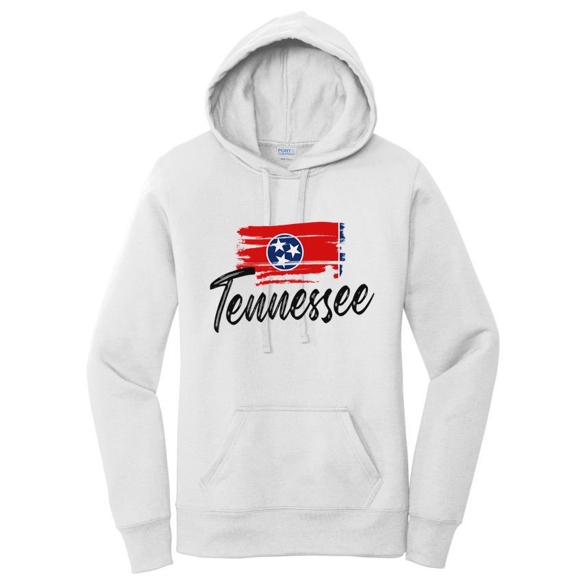 Tennessee Flag Tennessean Tennessee Flag State Pride Women's Pullover Hoodie
