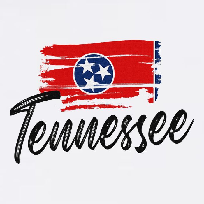 Tennessee Flag Tennessean Tennessee Flag State Pride Womens Tank Top