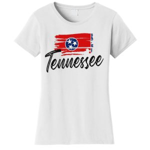 Tennessee Flag Tennessean Tennessee Flag State Pride Women's T-Shirt