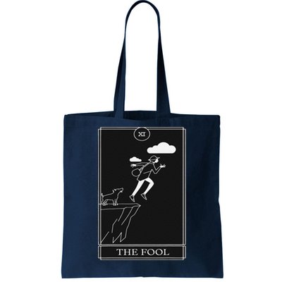 The Fool Tarot Card Devil Tote Bag