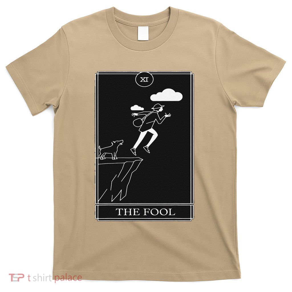 The Fool Tarot Card Devil T-Shirt