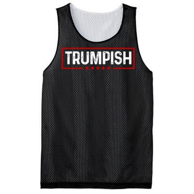 Trumpish Funny Trump Political 2024 Mesh Reversible Basketball Jersey Tank