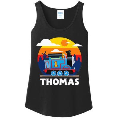 Thomas & Friends Thomas Round Sunset Ladies Essential Tank