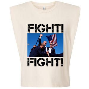 Trump Fight Trump Fighting Garment-Dyed Women's Muscle Tee