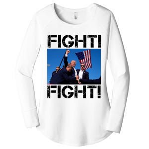 Trump Fight Trump Fighting Women's Perfect Tri Tunic Long Sleeve Shirt