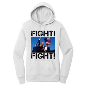 Trump Fight Trump Fighting Women's Pullover Hoodie