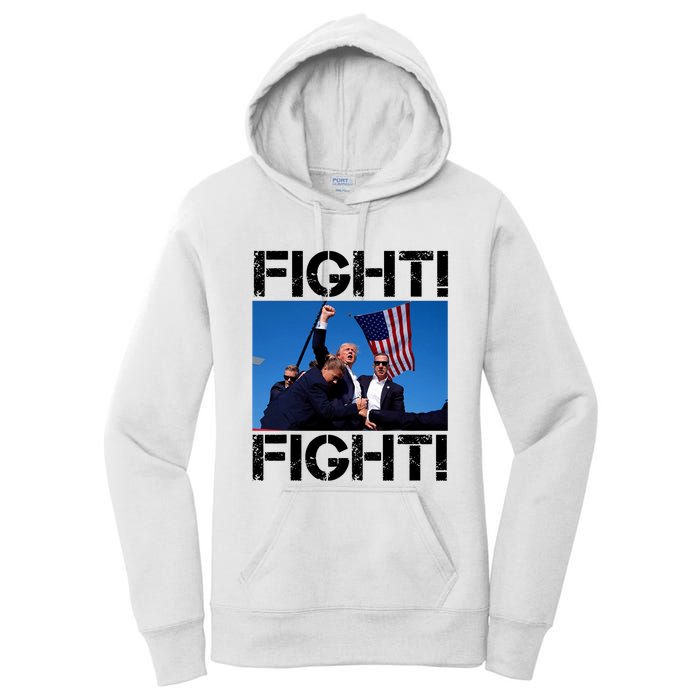 Trump Fight Trump Fighting Women's Pullover Hoodie