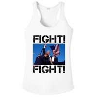 Trump Fight Trump Fighting Ladies PosiCharge Competitor Racerback Tank