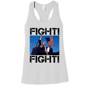 Trump Fight Trump Fighting Women's Racerback Tank