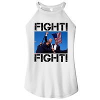 Trump Fight Trump Fighting Women's Perfect Tri Rocker Tank