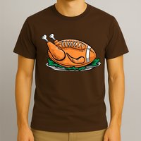 Turkey Football Thanksgiving Dinner T-Shirt