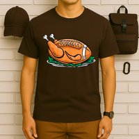 Turkey Football Thanksgiving Dinner T-Shirt