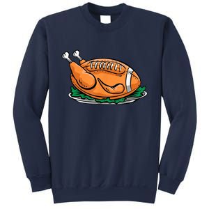 Turkey Football Thanksgiving Dinner Sweatshirt