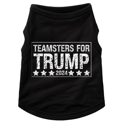 Teamsters For Trump 2024 Doggie Tank