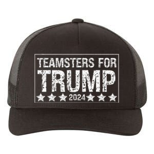 Teamsters For Trump 2024 Yupoong Adult 5-Panel Trucker Hat