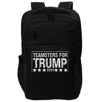 Teamsters For Trump 2024 Impact Tech Backpack