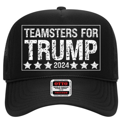 Teamsters For Trump 2024 Trucker Hat