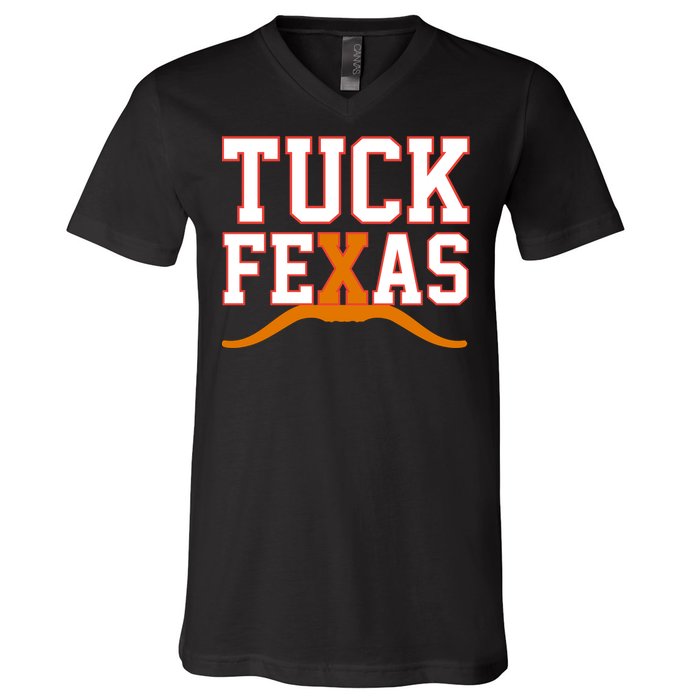 Tuck Fexas Texas V-Neck T-Shirt