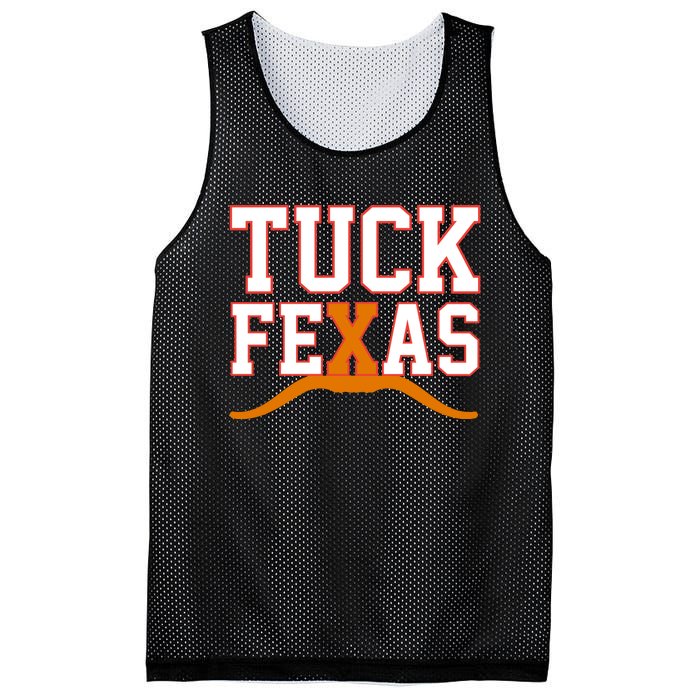 Tuck Fexas Texas Mesh Reversible Basketball Jersey Tank