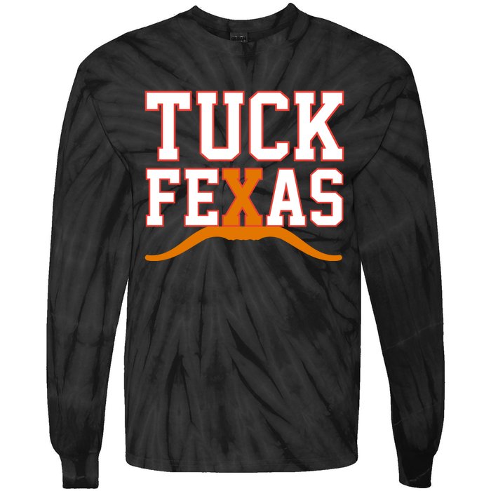 Tuck Fexas Texas Tie-Dye Long Sleeve Shirt