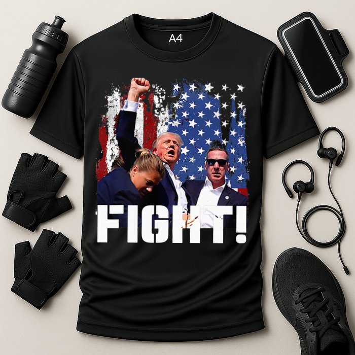 Trump Fight Cooling Performance Crew T-Shirt