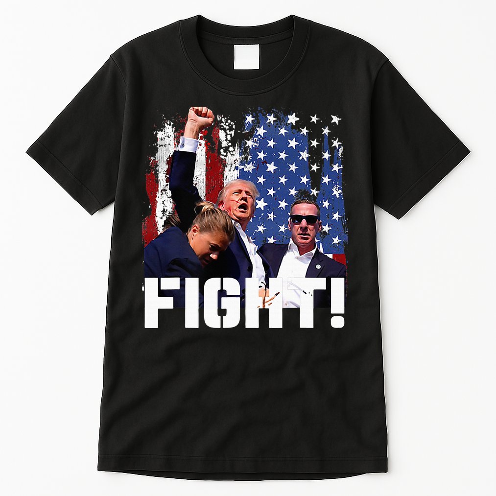 Trump Fight Tall T-Shirt