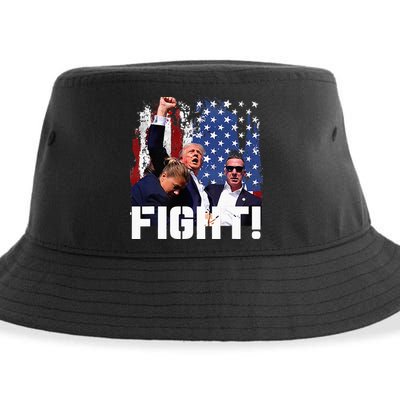 Trump Fight Sustainable Bucket Hat