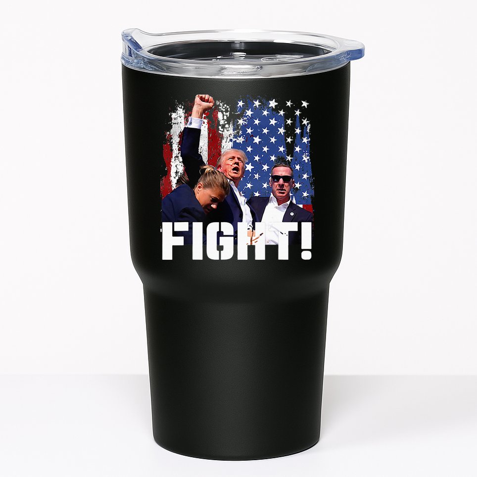 Trump Fight Tumbler