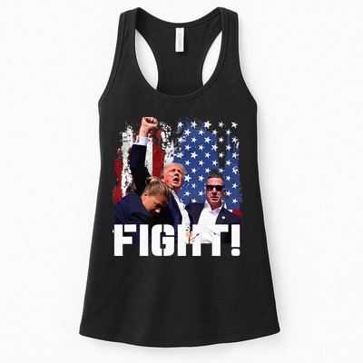 Trump Fight Womens Tank Top