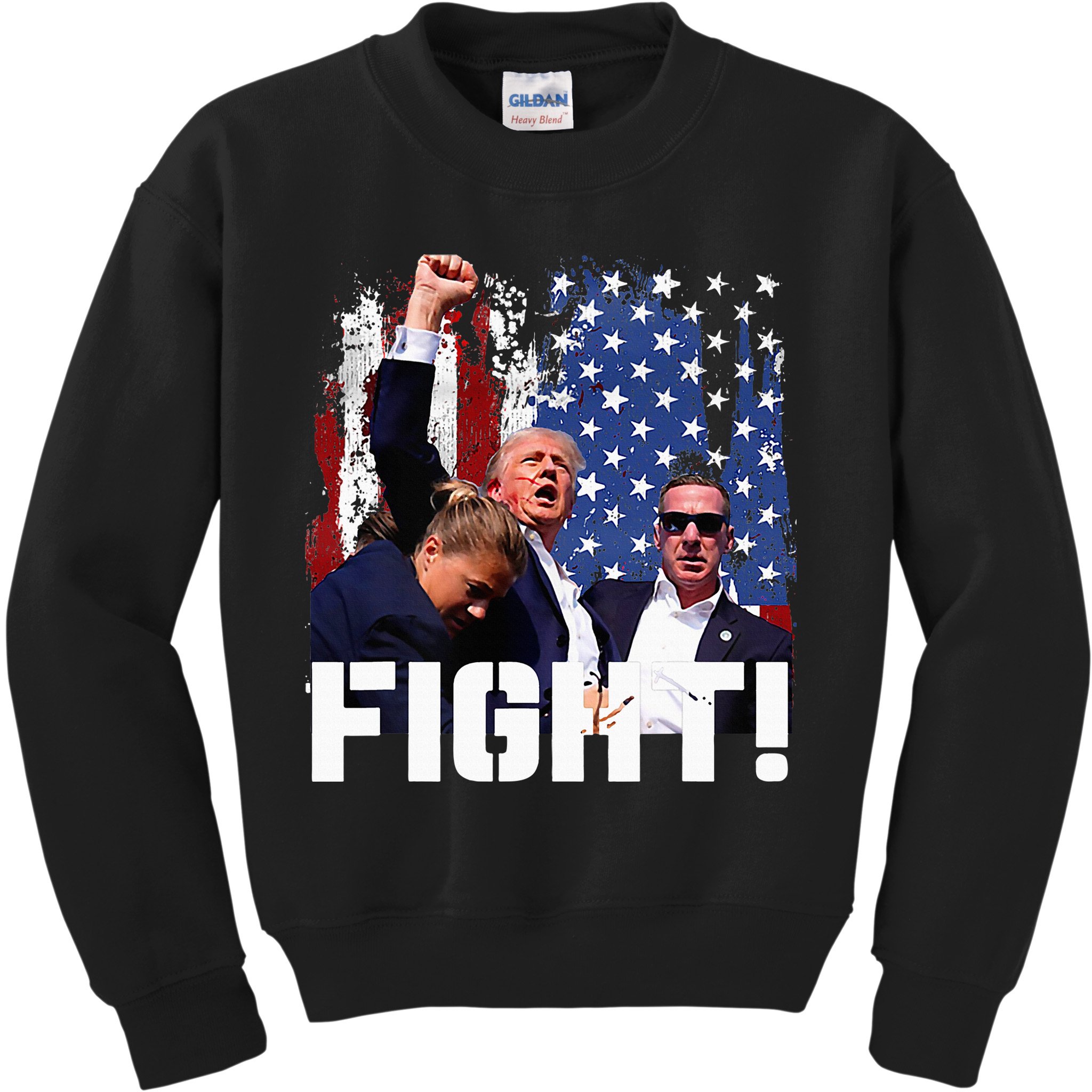 Trump Fight Kids Sweatshirt