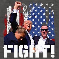Trump Fight Vector Backpack