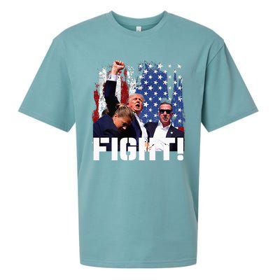 Trump Fight Sueded Cloud Jersey T-Shirt