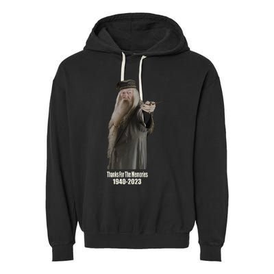 Thanks For The Memories RIP Michael Gambon Sweater Dumbledore Garment-Dyed Fleece Hoodie