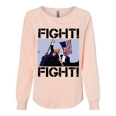 Trump Fight Trump Fighting Womens California Wash Sweatshirt