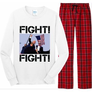 Trump Fight Trump Fighting Long Sleeve Pajama Set