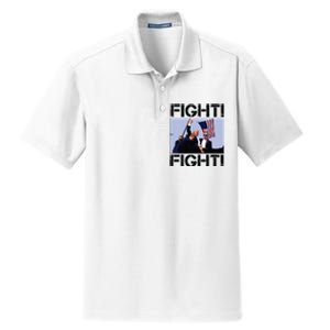 Trump Fight Trump Fighting Dry Zone Grid Polo