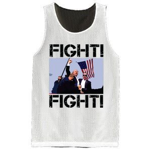 Trump Fight Trump Fighting Mesh Reversible Basketball Jersey Tank