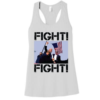 Trump Fight Trump Fighting Women's Racerback Tank