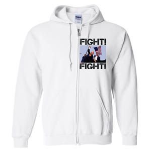 Trump Fight Trump Fighting Full Zip Hoodie