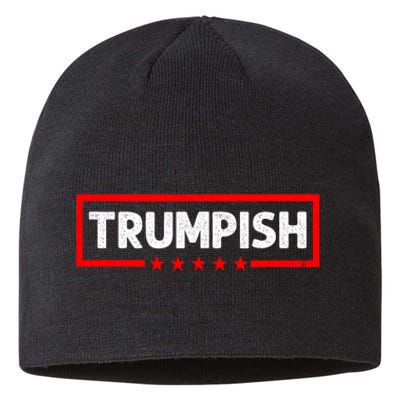 TRUMPISH Funny Trump Mug Shot Hope Sustainable Beanie