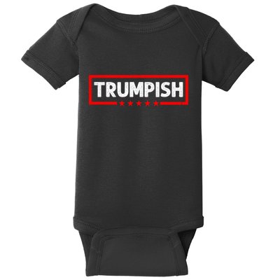 TRUMPISH Funny Trump Mug Shot Hope Baby Bodysuit
