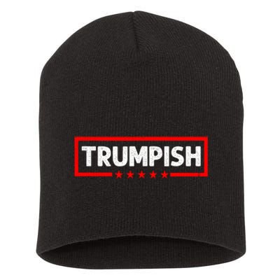 TRUMPISH Funny Trump Mug Shot Hope Short Acrylic Beanie